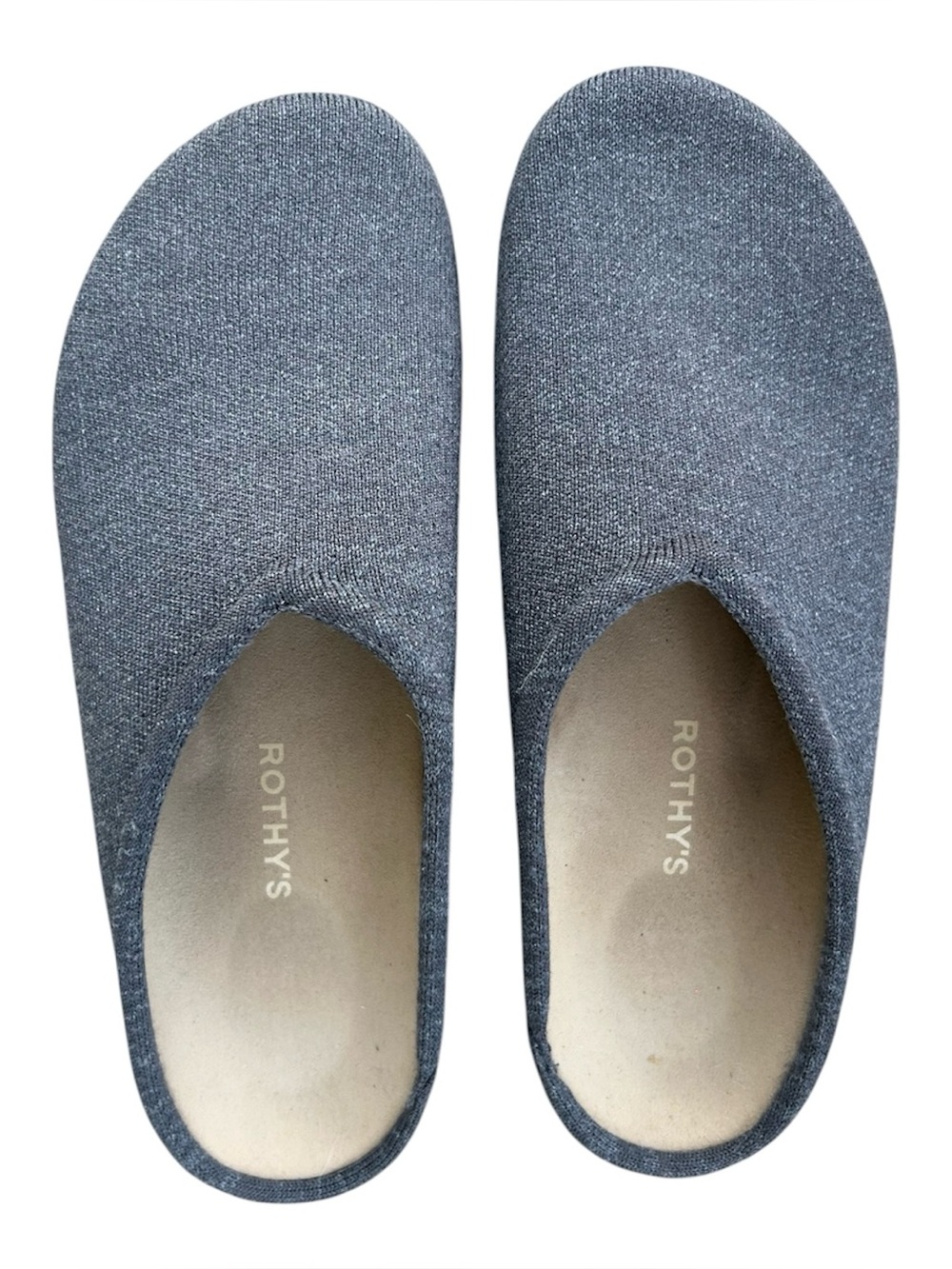 Rothy’s men’s casual clog mountain gray size 13 excellent condition
